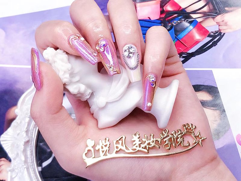 原创美甲作品